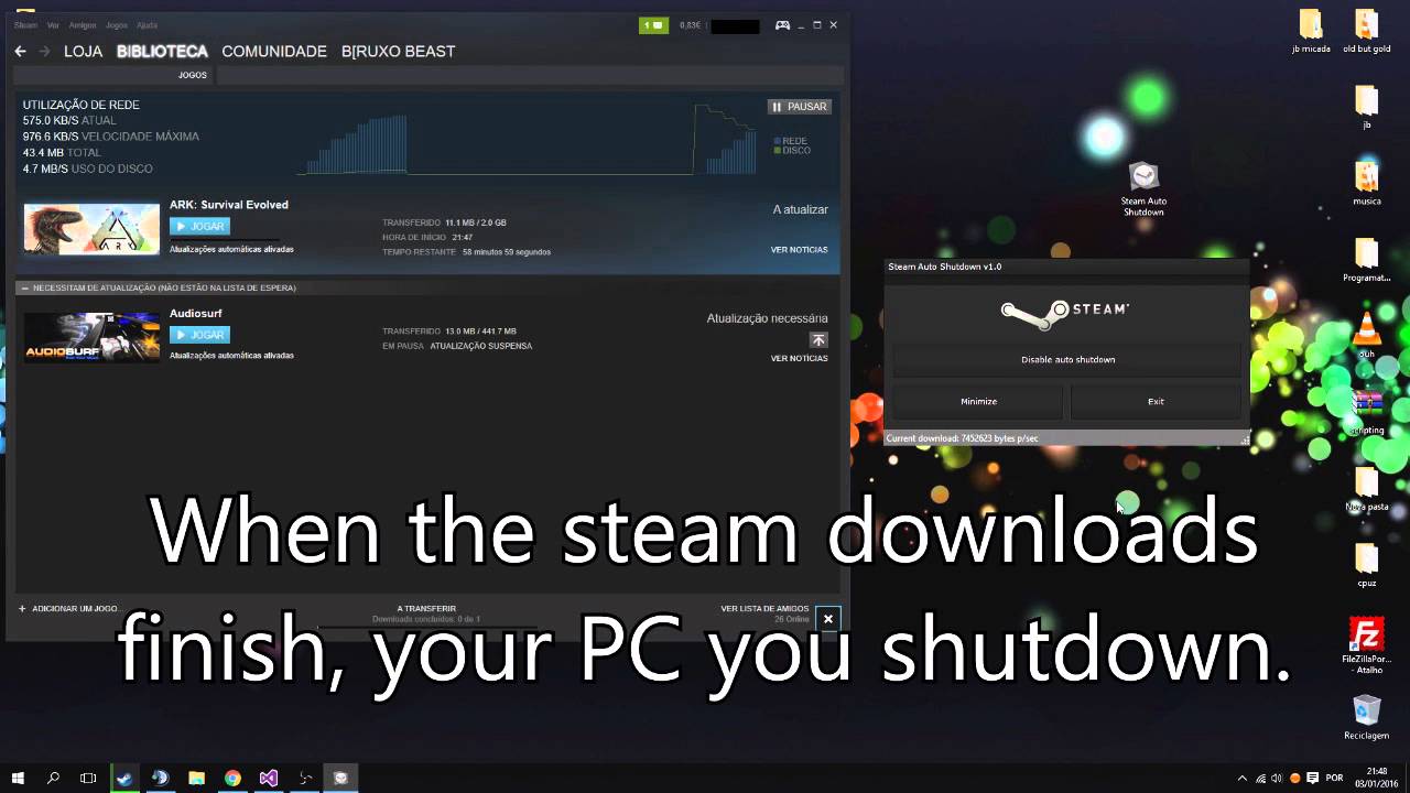 how to download steam games in sleep mode